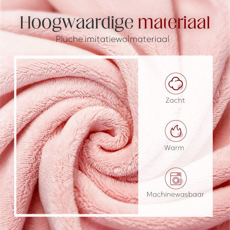 Romantische Roze Badjas – Warm & Zacht