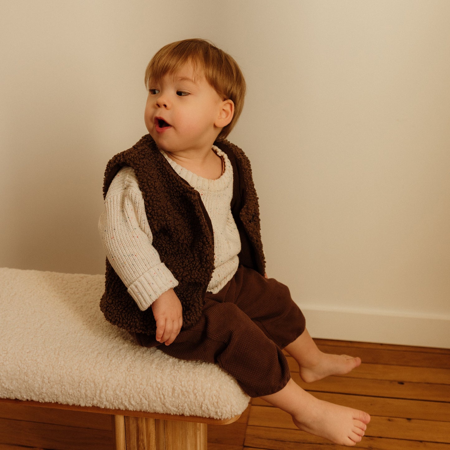 Herfstknuffel Teddy Bodywarmer