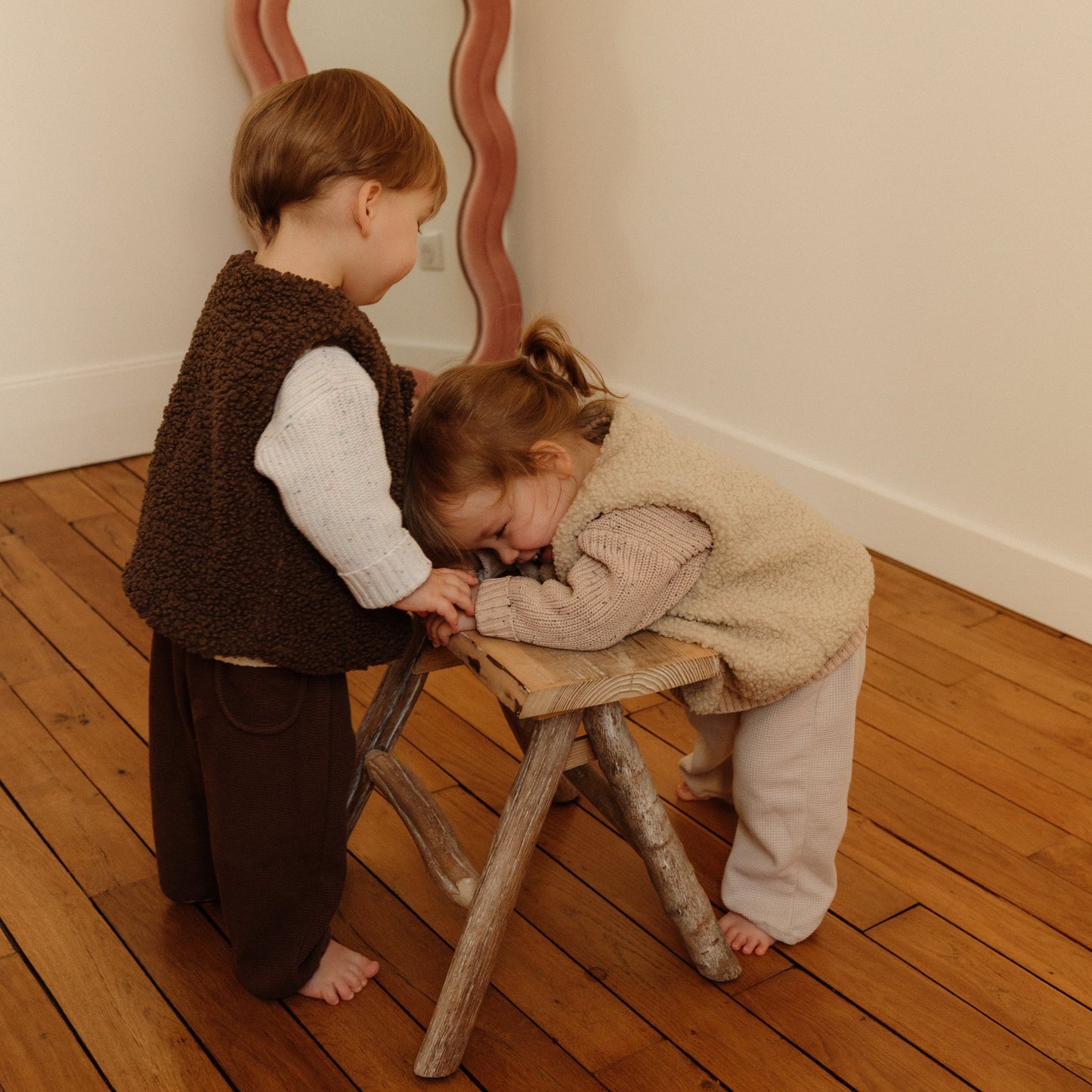 Herfstknuffel Teddy Bodywarmer
