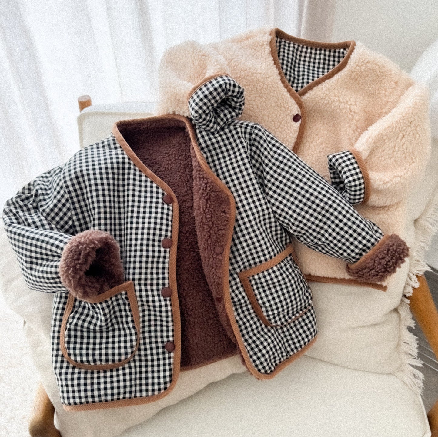 Knuffelwarm Herfstjasje – Omkeerbaar & Stijlvol