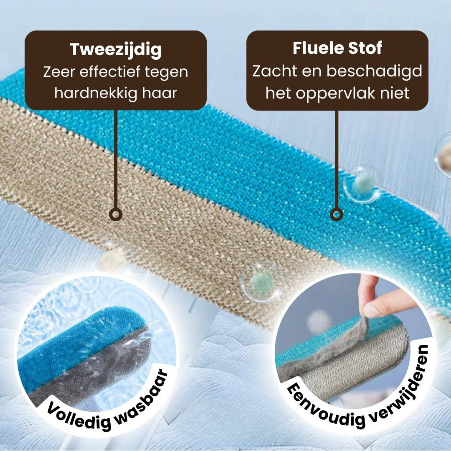 FurSweep Pro – 3-in-1 Huisdierhaar Verwijderaar