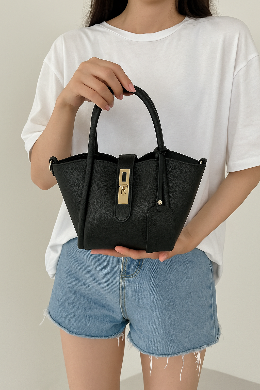 NoirÉlégance™ Mini Handtas