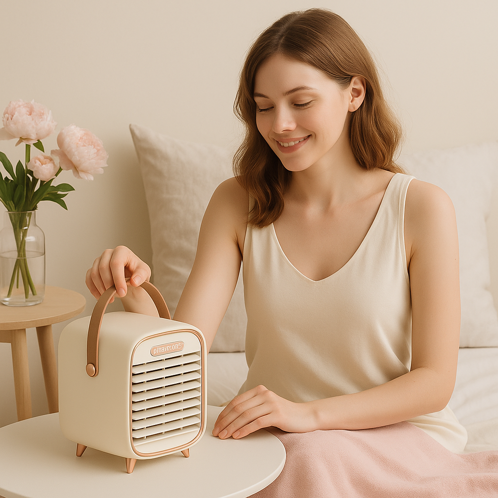 LumaBreeze™ – Draagbare Luxe Aircooler