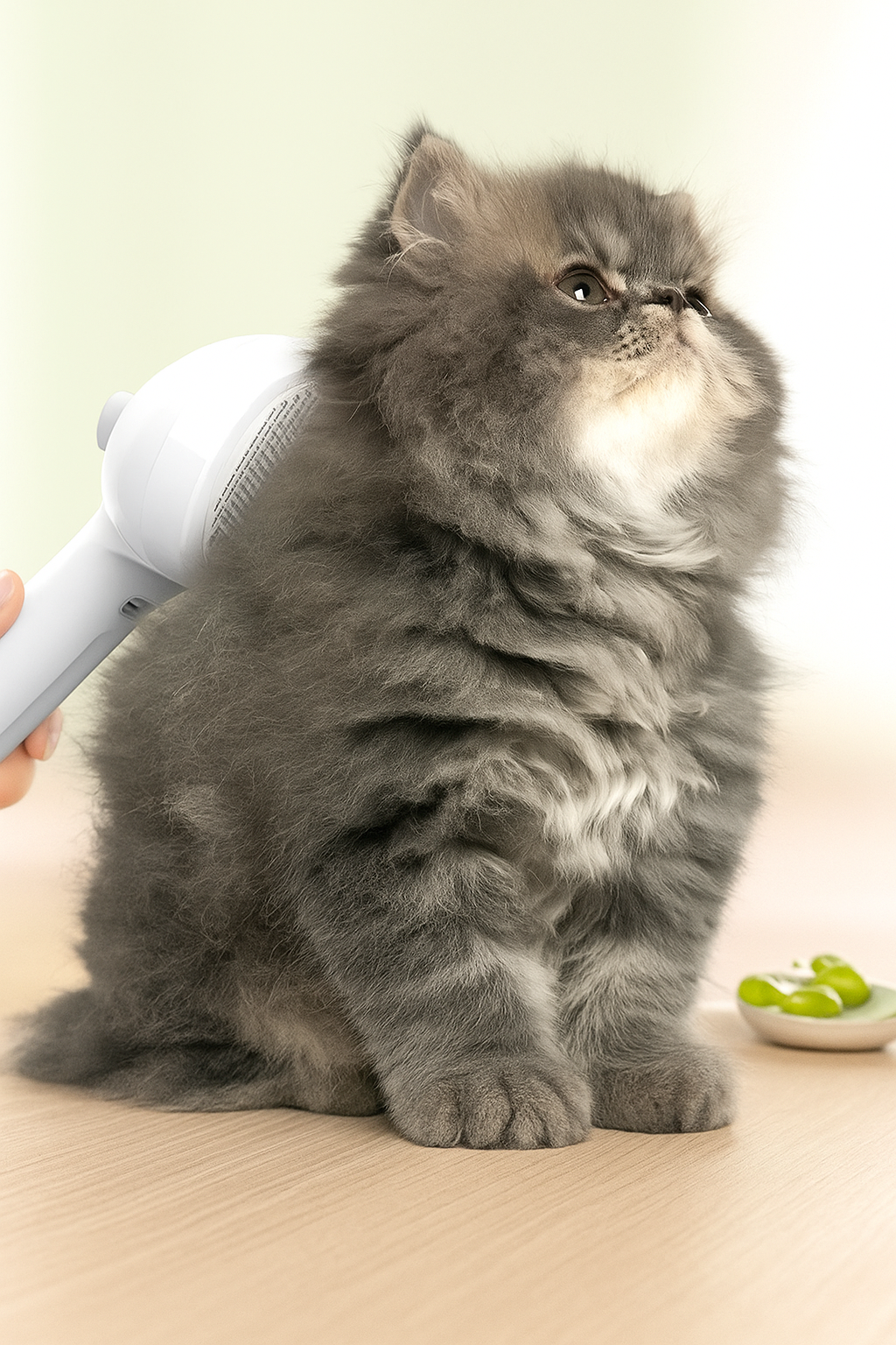 FluffyBrush™ – De 2-in-1 Haarverwijder & Verzorgingsborstel voor Katten en Honden