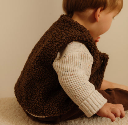 Herfstknuffel Teddy Bodywarmer