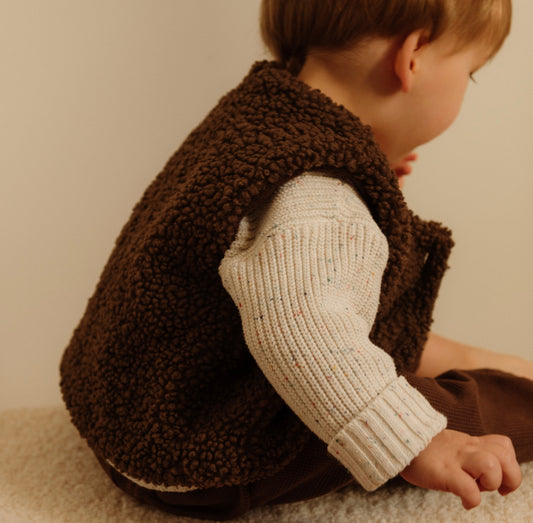 Herfstknuffel Teddy Bodywarmer