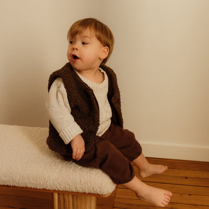 Herfstknuffel Teddy Bodywarmer