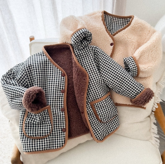 Knuffelwarm Herfstjasje – Omkeerbaar & Stijlvol