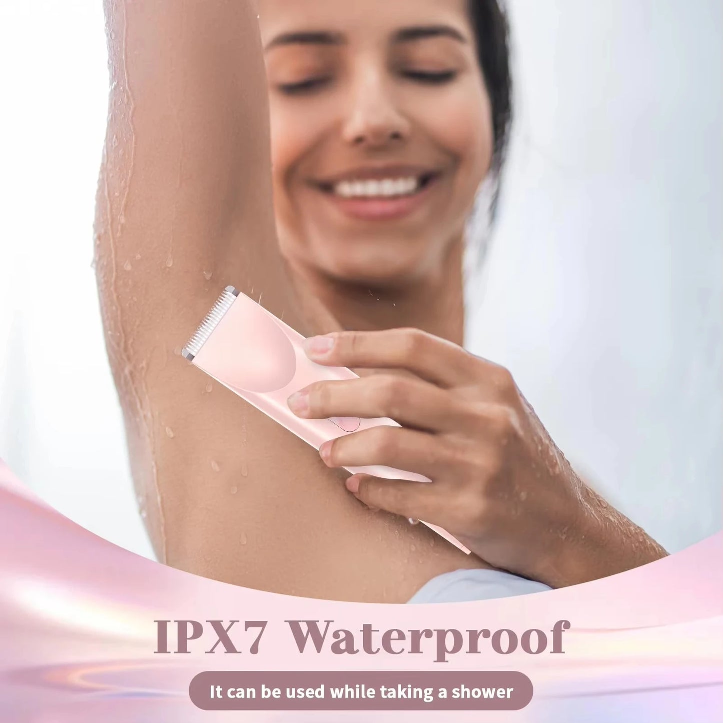2-in-1 Dames Trimmer – Veilig, Pijnloos & Oplaadbaar