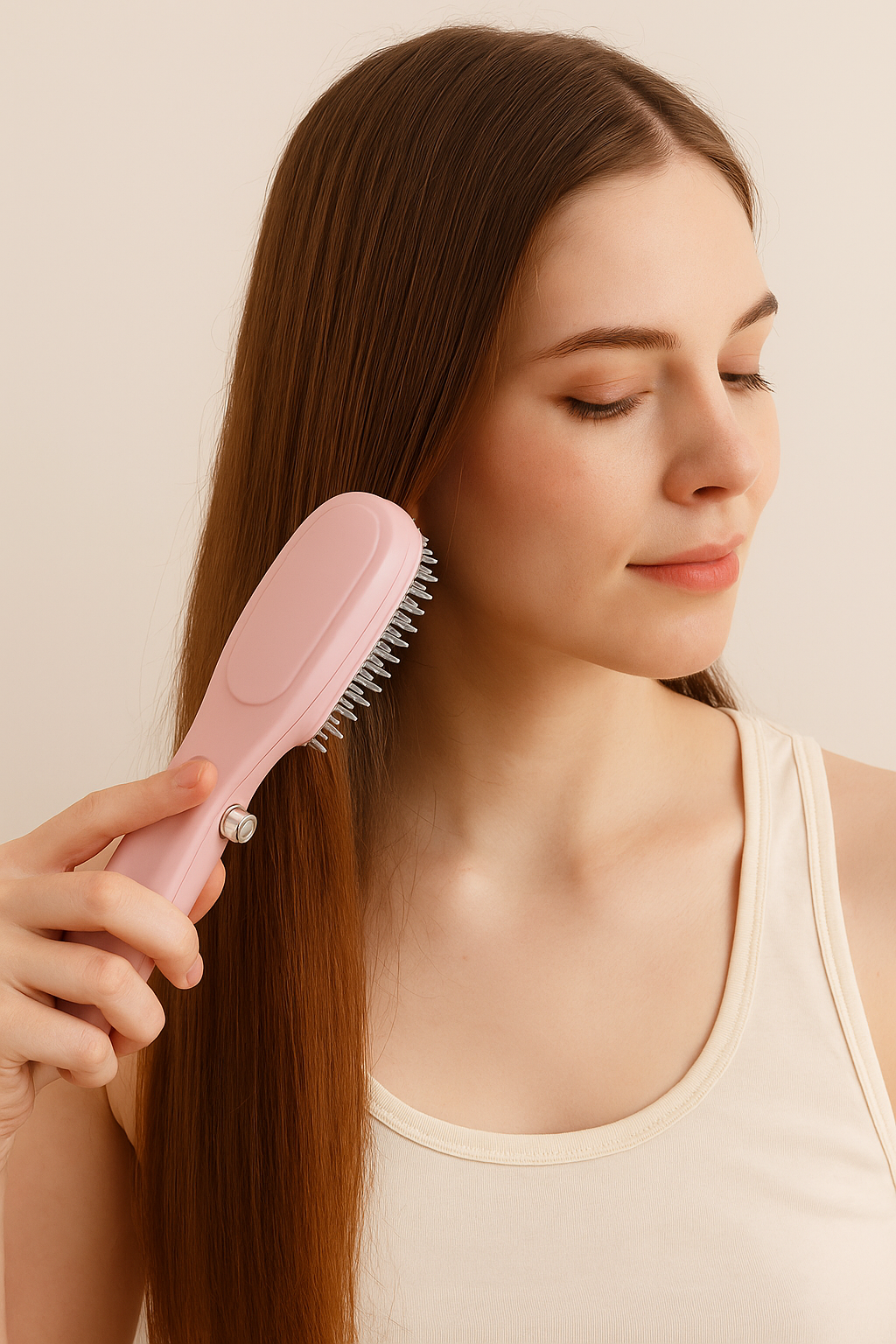 GlowBrush – Zelfreinigende Luxe Haarborstel