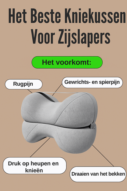 ErgoLeg™ – Orthopedisch Kniekussen voor Zijslapers